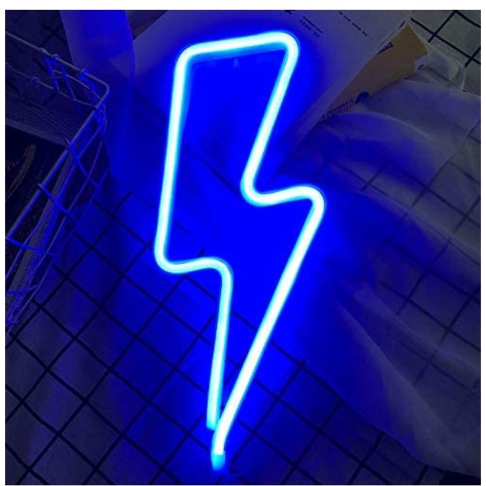 Neon Yellow Lightning LED Room/Wall/Party Decor - Picture 7 of 8